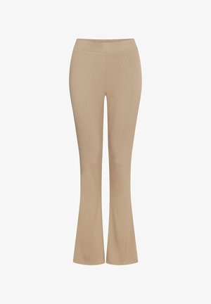 ESOTIQ, CLEAR - Leggings - Trousers - beige