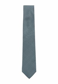 CARUSO GEOMETRIC PRINT - Kravata - soft blue