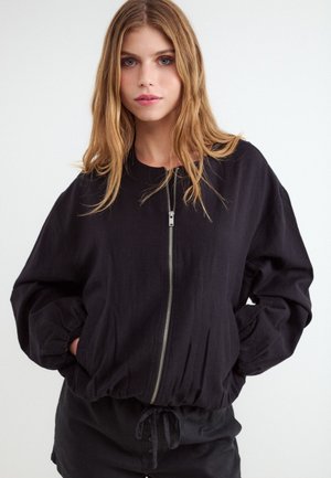 Balmohk, Zip-Front Bomber - Lichte jas - black