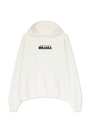 HOODED DRAMA  - Jersey con capucha - ivory