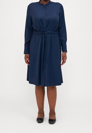 Shirt dress - dark blue