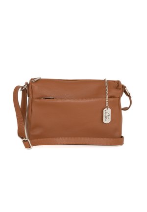 ORLANDA - Cross body bag - cognac