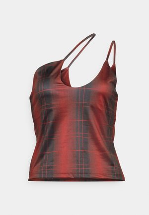 HOSBJERG JUNA ASTA GRID  - Μπλούζα - dark red