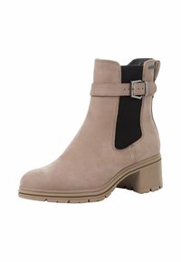 Tamaris Kovbojské/motorkářské kotníkové boty - taupe