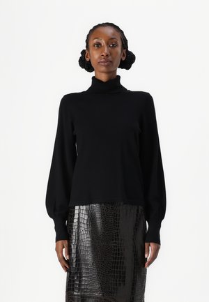 VIAMANDA TURTLE NECK  - Strickpullover - black