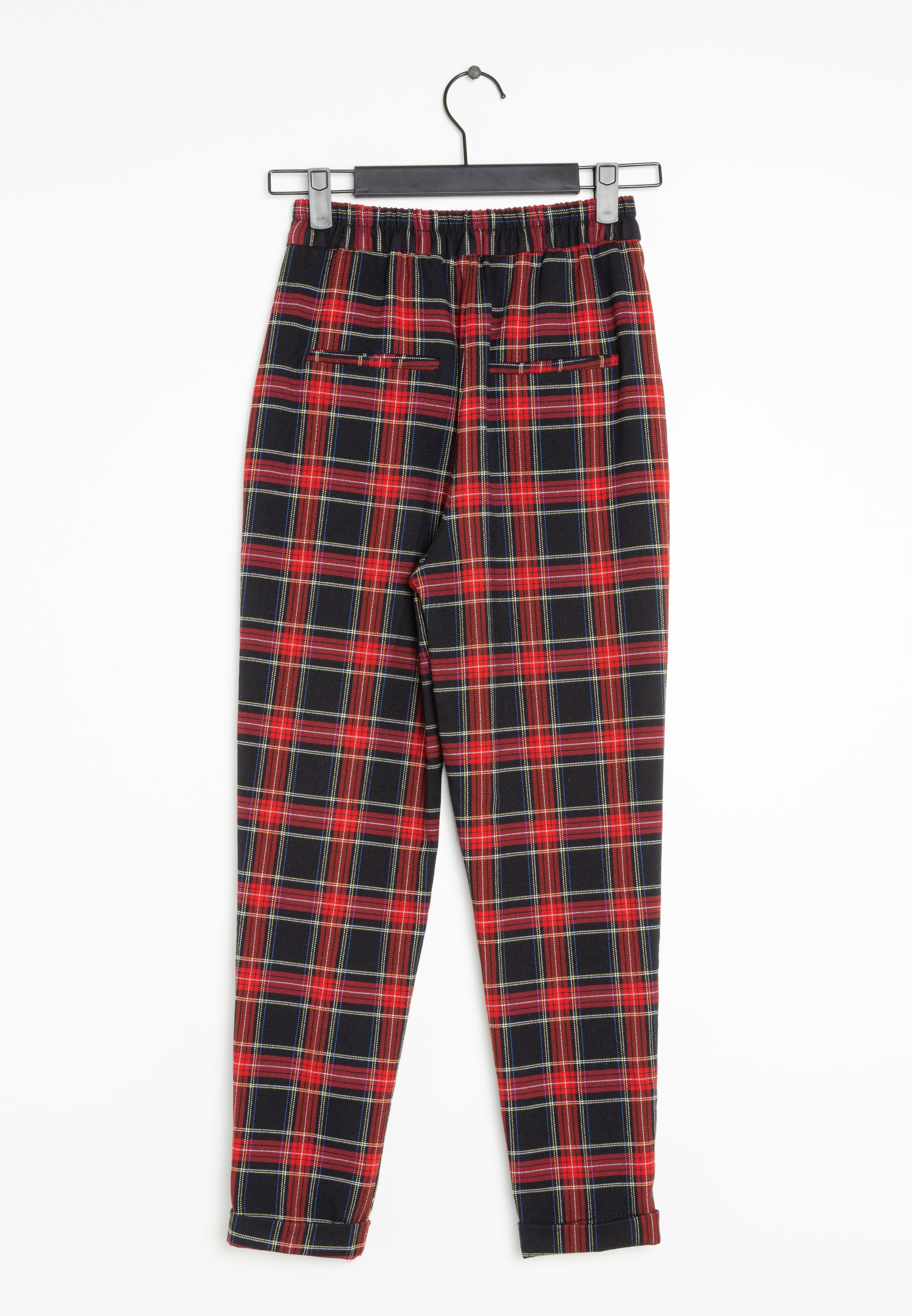 Mujer Pantalón sarga flare cut out Rojo | Jeans Bershka \u003c Esperando a  Christine
