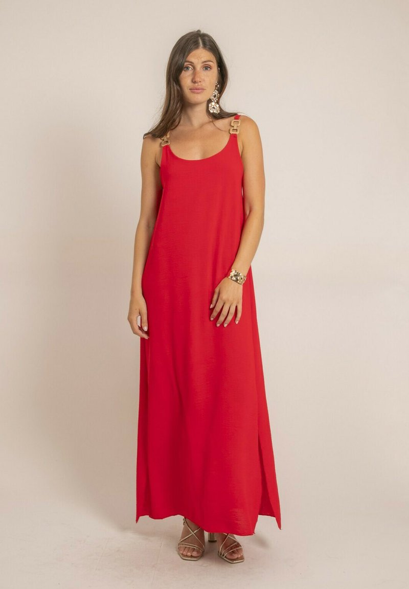 Dona x Lisa LONGUE FLUIDE IDOZANE - Robe longue - rouge