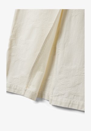 PIOMBO, LONG REGULAR FIT WITH ELASTIC WAISTBAND - Falda larga - off-white