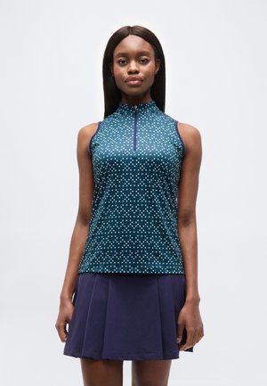 FRAMING GEO SLEEVELESS - Μπλούζα - peacoat