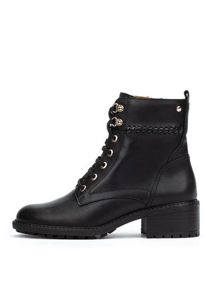 MEDINA - Lace-up ankle boots - black