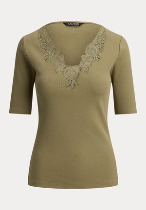 Lauren Ralph Lauren, - T-shirt z nadrukiem