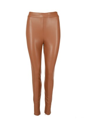 Maze Leggings - Byxor - cognac