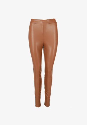 Maze Leggingsit - cognac