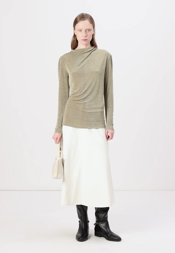 CEDRUS TONNA - Long sleeved top - silver sage2