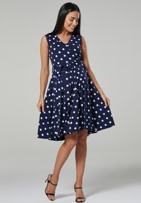 Chelsea Clark CIĄŻOWA Z FUNKCJĄ KARMIENIA - Dnevna haljina - dark blue white