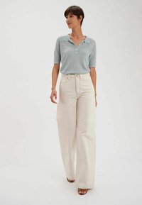 INES DE LA FRESSANGE MARA - Jean boyfriend - ecru