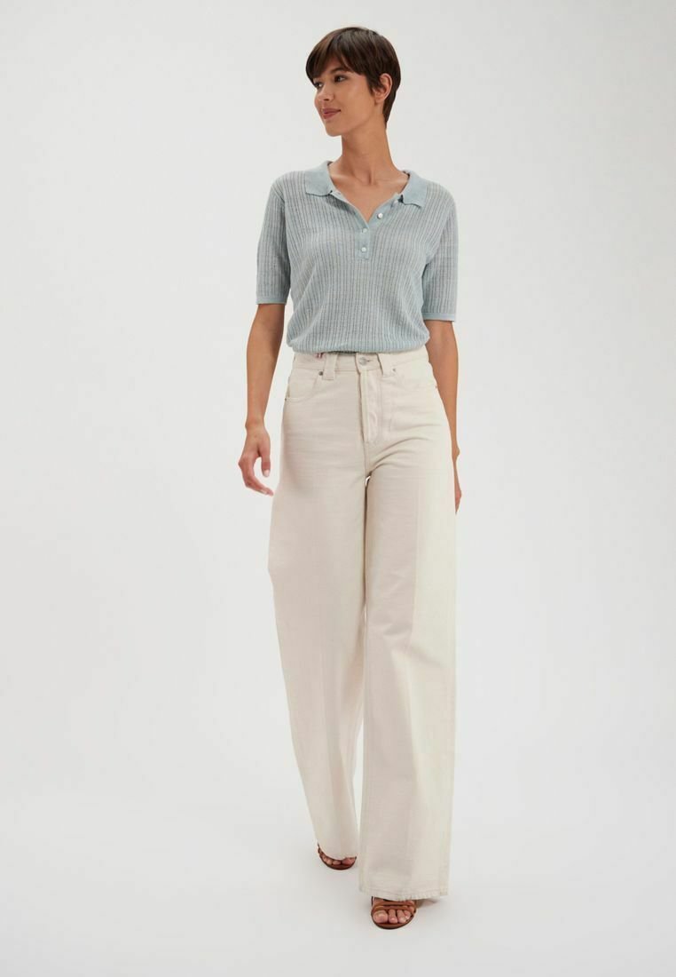 INES DE LA FRESSANGE MARA - Jean boyfriend - ecru