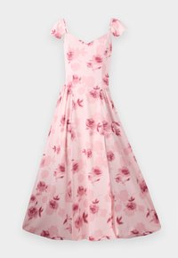 FLUTTER DIPPED WAIST MIDI  - Hverdagskjole - pink