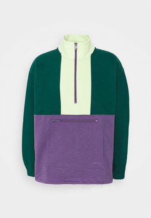 NEW ZIP POP OVER UNISEX - Sweatshirt - multicolor
