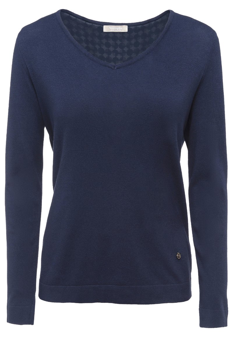 Damen Strickjacken | NeroGiardini Strickpullover blu/blau - HI33502 Damen Strickjacken | NeroGiardini Strickpullover blu/blau - HI33502
