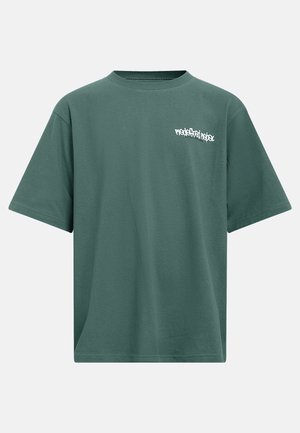 Redefined Rebel, MELVIN TEE BOXY FIT - Μπλουζάκι με στάμπα - trekking green