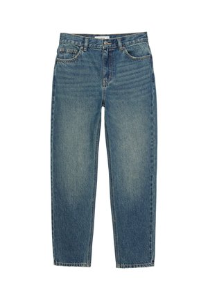 PULL&BEAR, HIGH-WAIST - MOM JEANS < - Jean Mom - blue