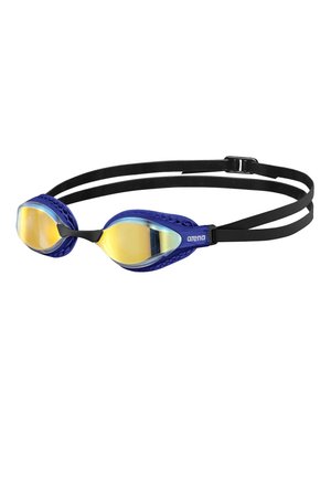 AIR-SPEED MIRROR - Gafas de natación - yellow copper blue