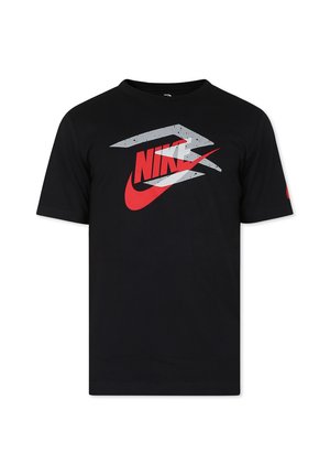T-shirt con stampa - black