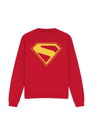 Cotton Soul, SUPERMAN 2025 GOLD SHIELD - Sweatshirt - red