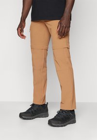 Mammut RUNBOLD ZIP OFF PANTS MEN - Hlače za na prostem - claystone