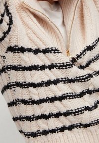 Mango Strickpullover - beige