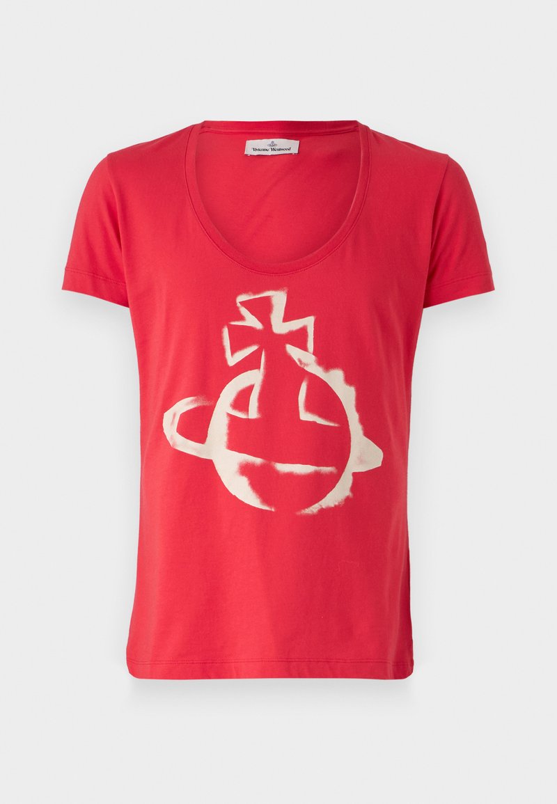 Vivienne Westwood T-shirt print lichtrood
