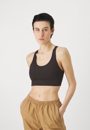 MAIPO MID IMPACT BRA - Sport-BH mit leichter Stützkraft - black