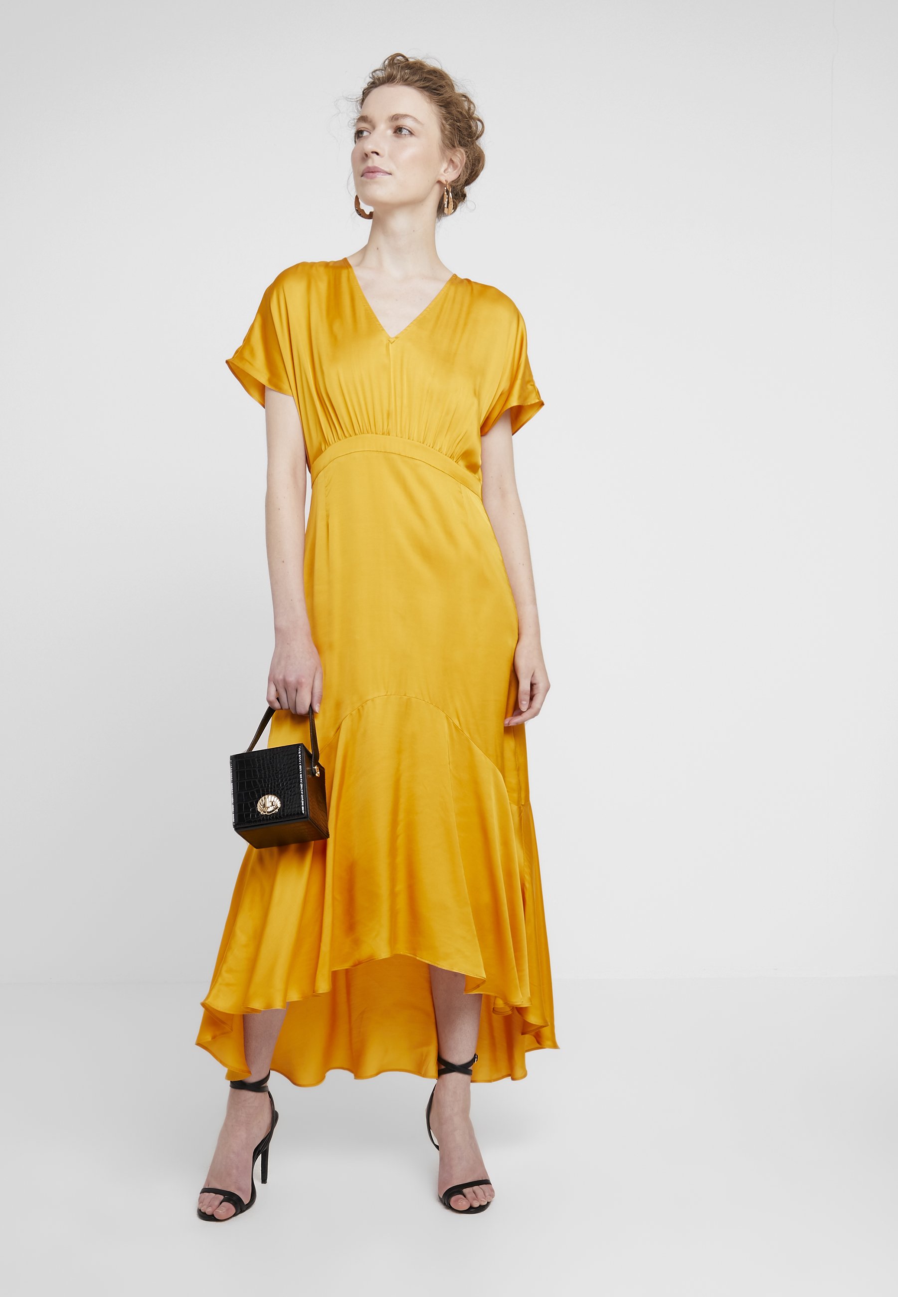 zalando yellow dress
