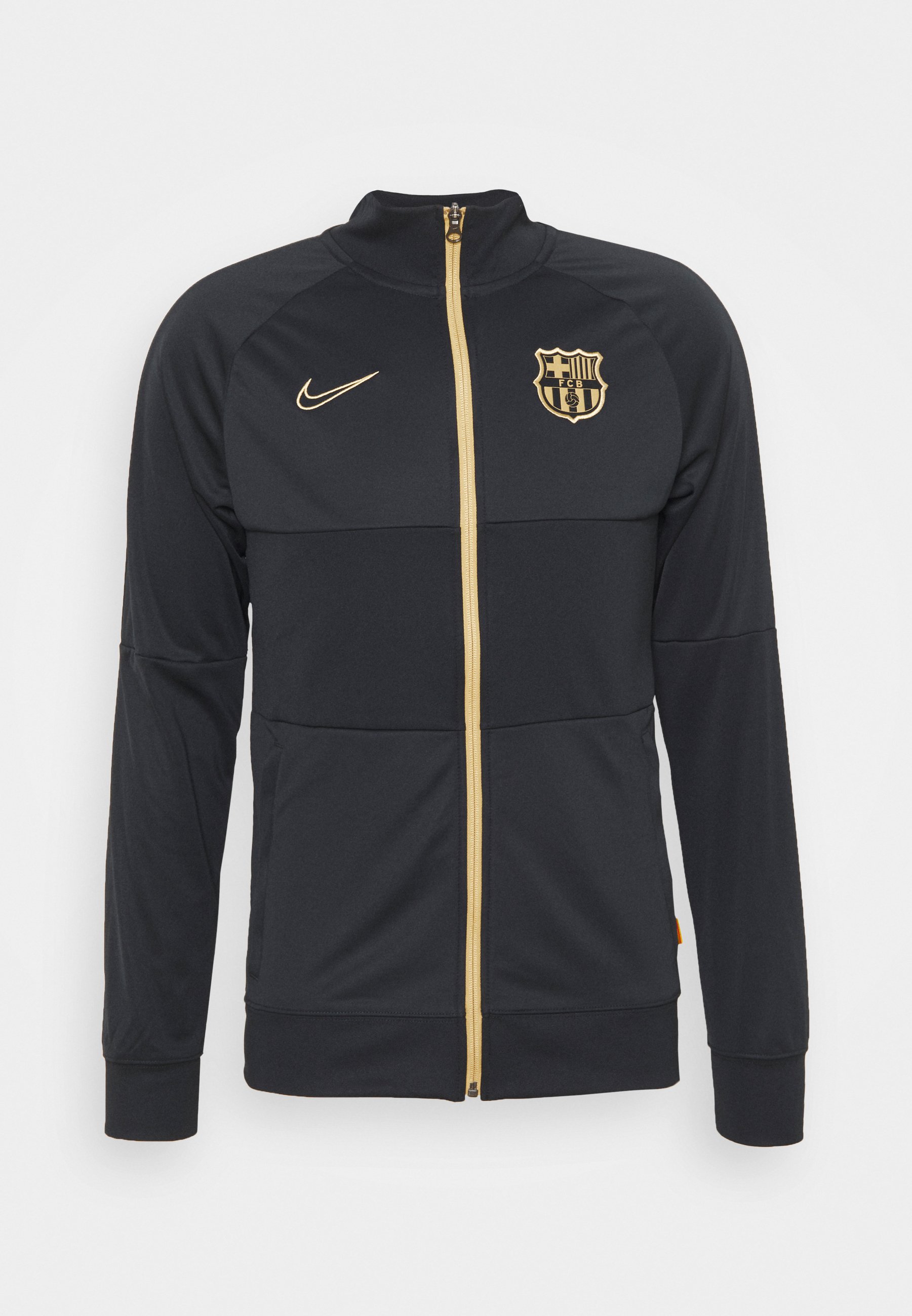 fc barcelona black and gold jacket