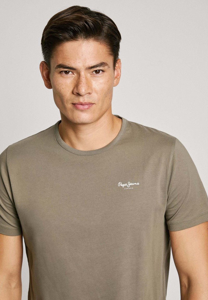 Camiseta Tommy Hilfiger De Hombre Camiseta Pepe Jeans Nouvel Verde