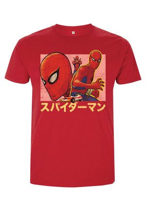 SPIDER MAN CLASSIC SPIDEY JAPAN - T-shirt imprimé - red