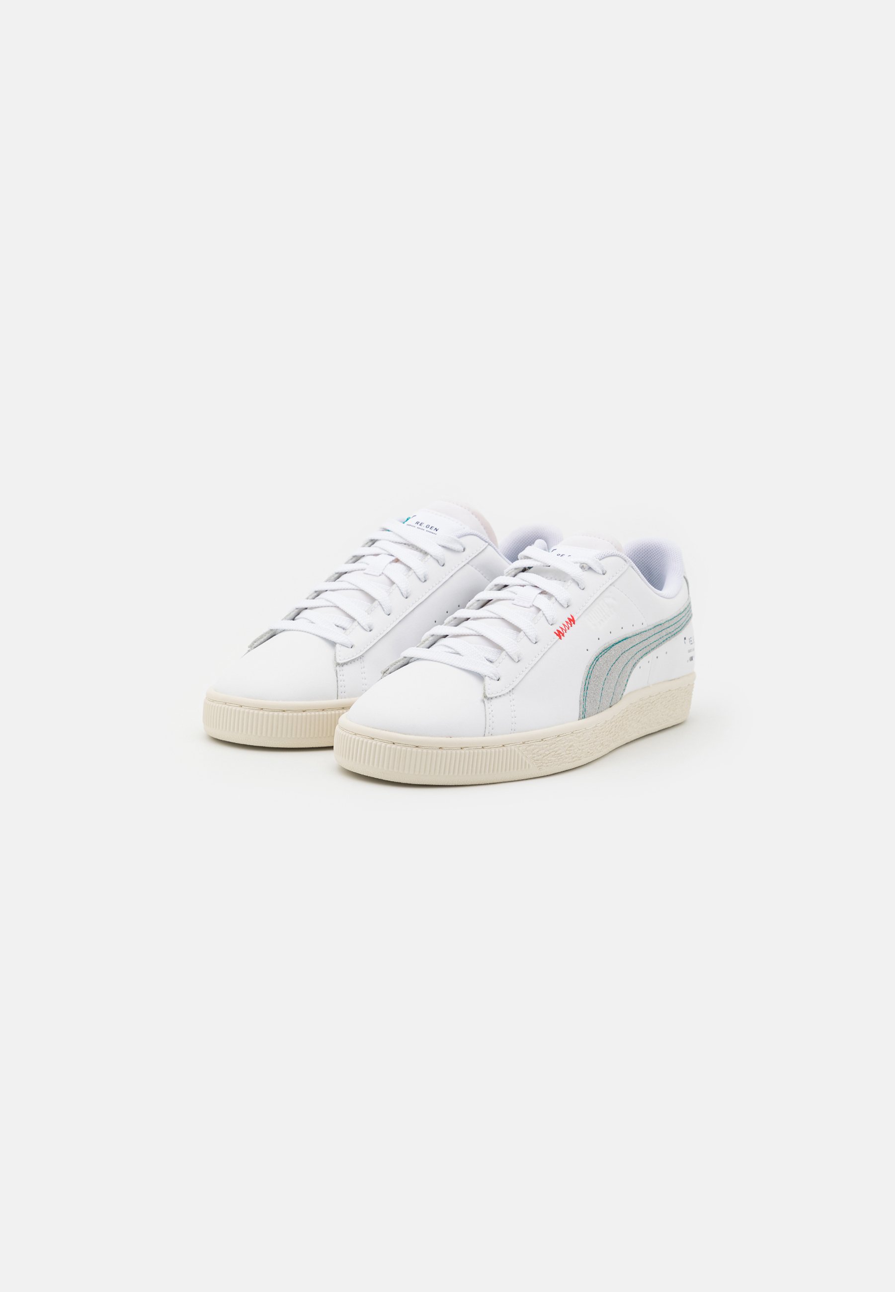 puma basket classic wit