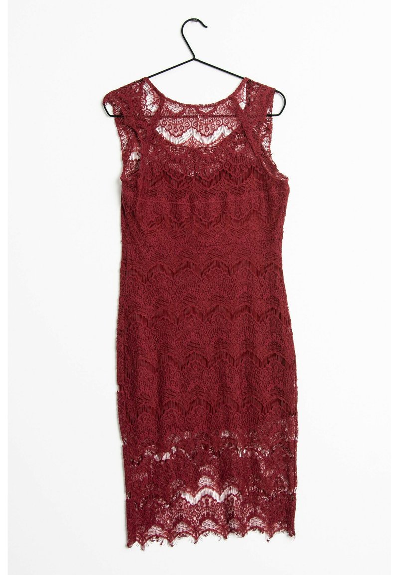 lace dress halter neck Women's Angelic Beauty Halter Lace Mini Dress in White