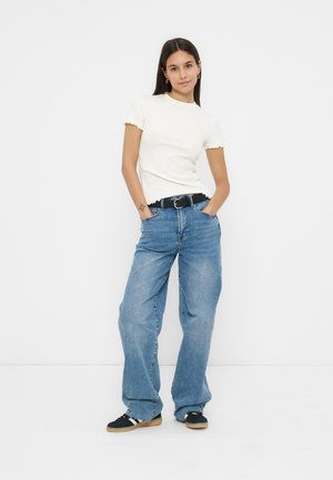 Even&Odd, 5 PACK - Βασικό μπλουζάκι - egret/roseate spoonbill/light grey melange/dark denim/black