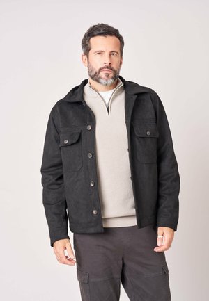 DEELUXE, DEELUXE ORIGINAL JACKE CRYSTIAN - Imitatieleren jas - schwarz