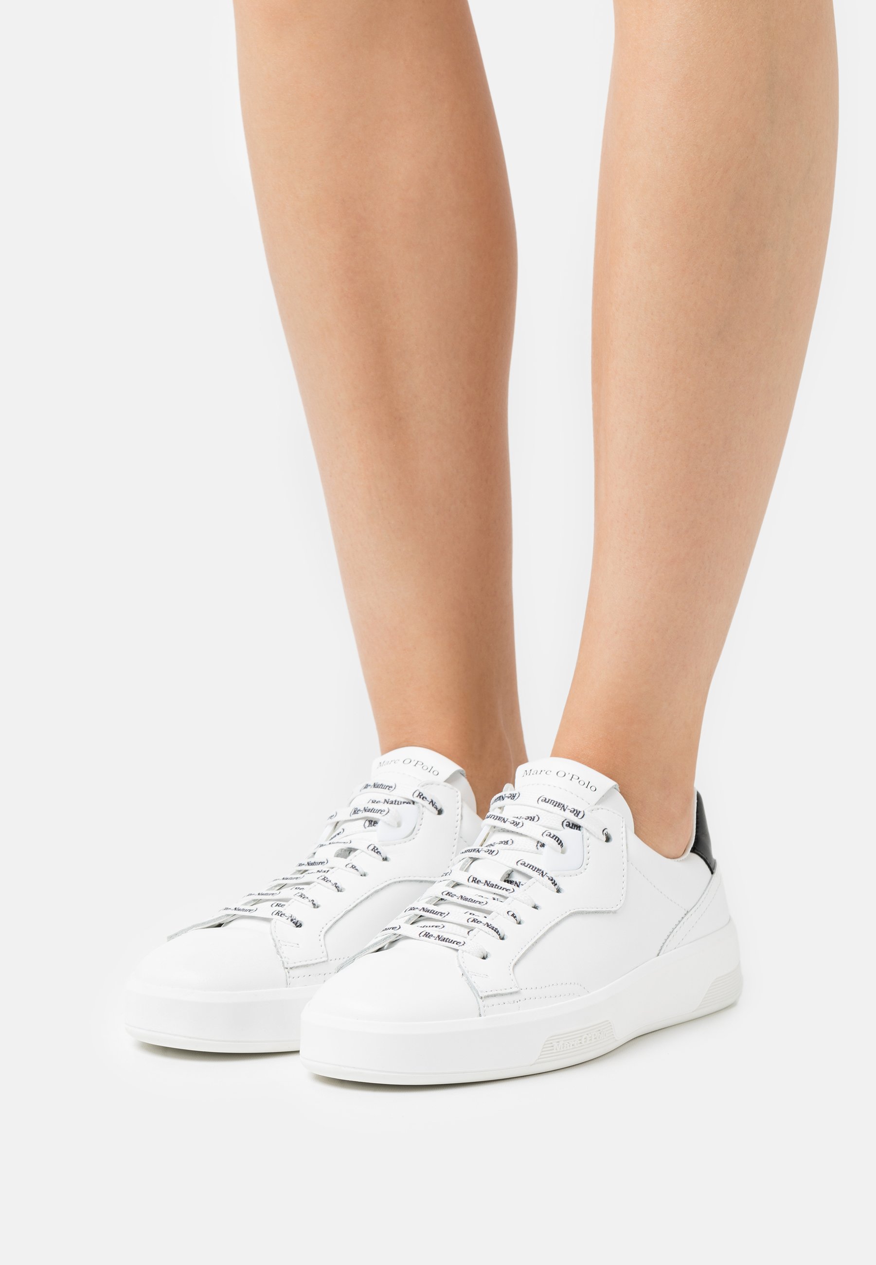 Marc O'Polo IDA - Sneakers laag - white/black/wit - Zalando.nl