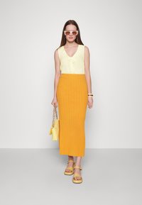 Patrizia Pepe CAMICIA - Top - clarity yellow