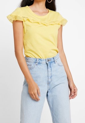 T-shirts print - yellow