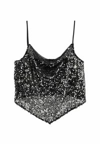 Next SEQUIN - Bluză - black