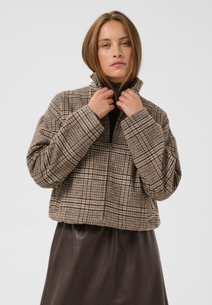 Culture, CUCABRINE SHORT - Veste légère - toffee check