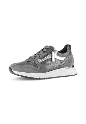 SNEAKER LOW - Sneakers laag - anthr graphit silb
