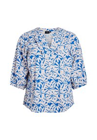 Unselected, blue off white aop