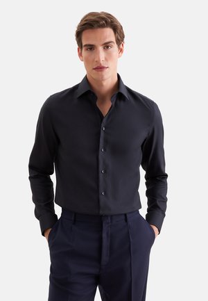 Seidensticker, SLIM - PANAMA - Camicia - black