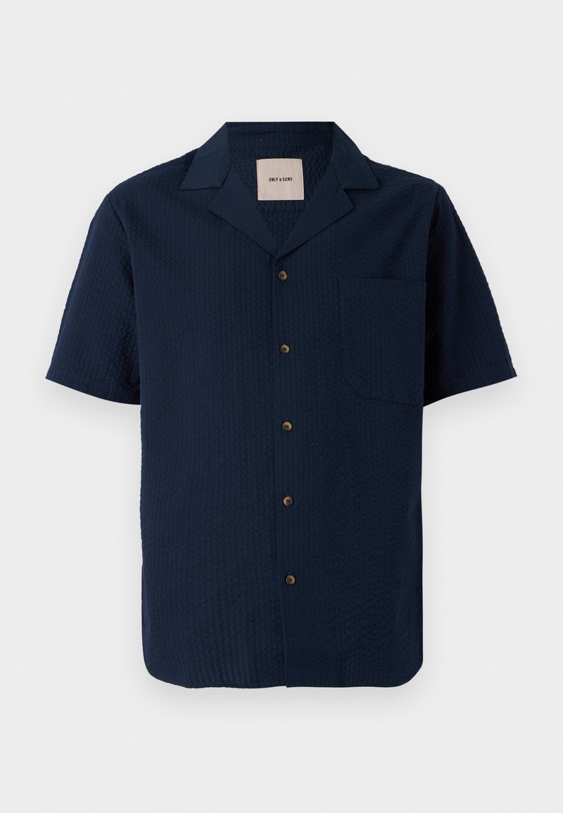 Only & Sons Overhemd donkerblauw